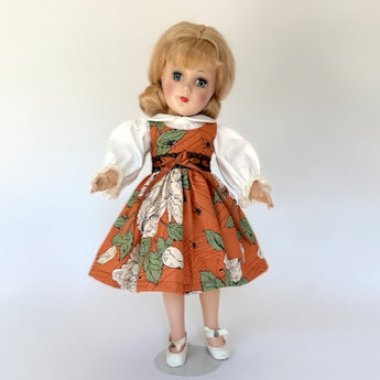 Fall Print Jumper and Blouse - Vintage Mary Hoyer