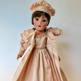 Soft Peach Silk Taffeta Spring Ensemble