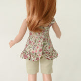 Sewing Pattern - Ruffle top and Classic Shorts for Spring