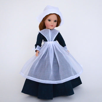 Give Thanks Thanksgiving Pilgrim Costume - Girl