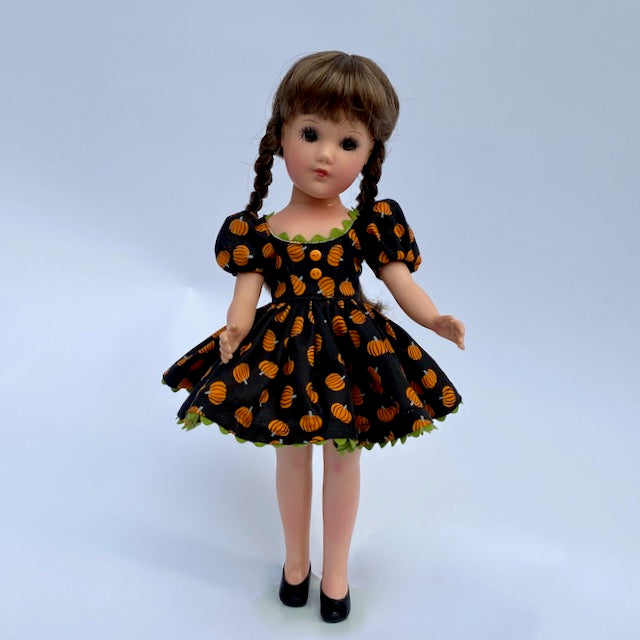 Dress - Pumpkin Fun - Playdoll – The Mary Hoyer Doll Company